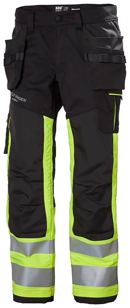 Helly Hansen 77422 Alna 2.0 Construction Broek CL 1 D108 Geel/Ebony