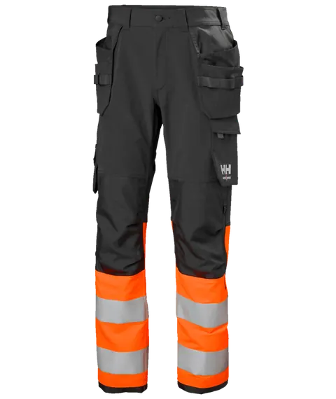 Helly Hansen 77427 Alna 4x Cons Pant 70 Oranje/Ebony