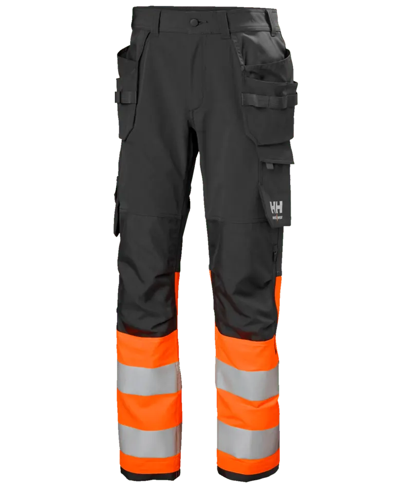 Helly Hansen 77427 Alna 4x Cons Pant C152 Oranje/Ebony