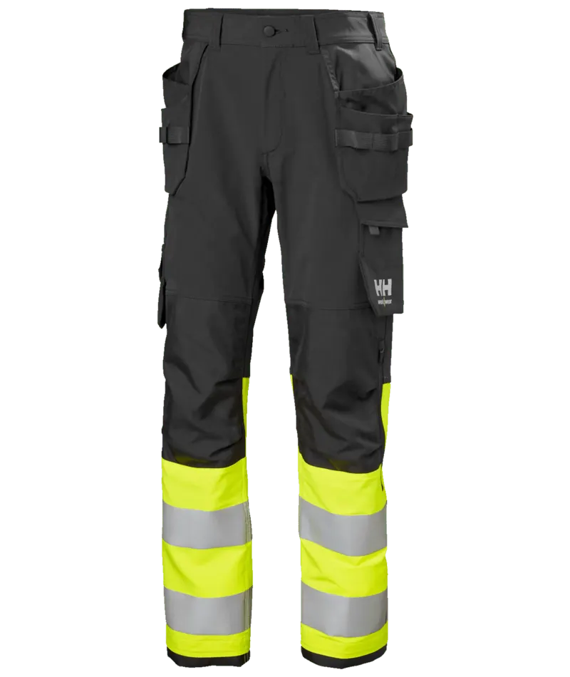 Helly Hansen 77427 Alna 4x Cons Pant 68 Geel/Ebony