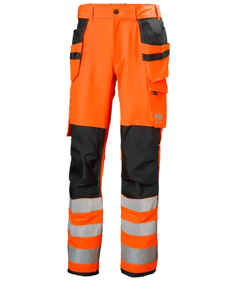 Helly Hansen 77428 Alna 4x Cons Pant CL 2 46 Oranje/Ebony
