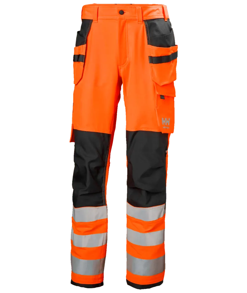 Helly Hansen 77428 Alna 4x Cons Pant CL 2 60 Oranje/Ebony