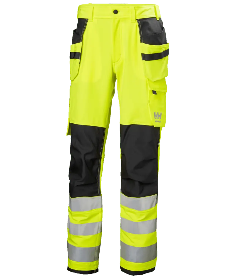 Helly Hansen 77428 Alna 4x Cons Pant CL 2 C146 Geel/Ebony