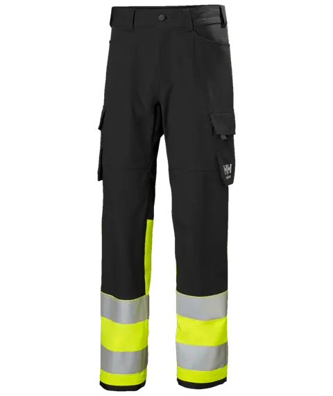 Helly Hansen 77433 Alna 4x Cargo Pant 64 Geel/Ebony