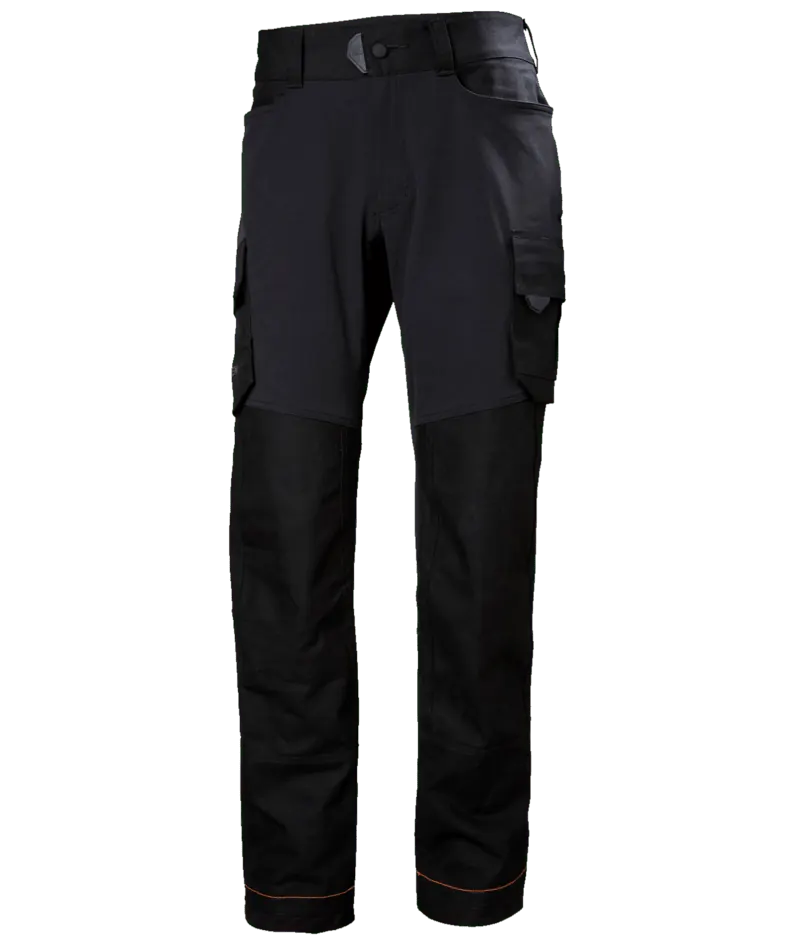 Helly Hansen 77445 Chelsea Evo Cargo Pant C56 Zwart/Donkeroranje