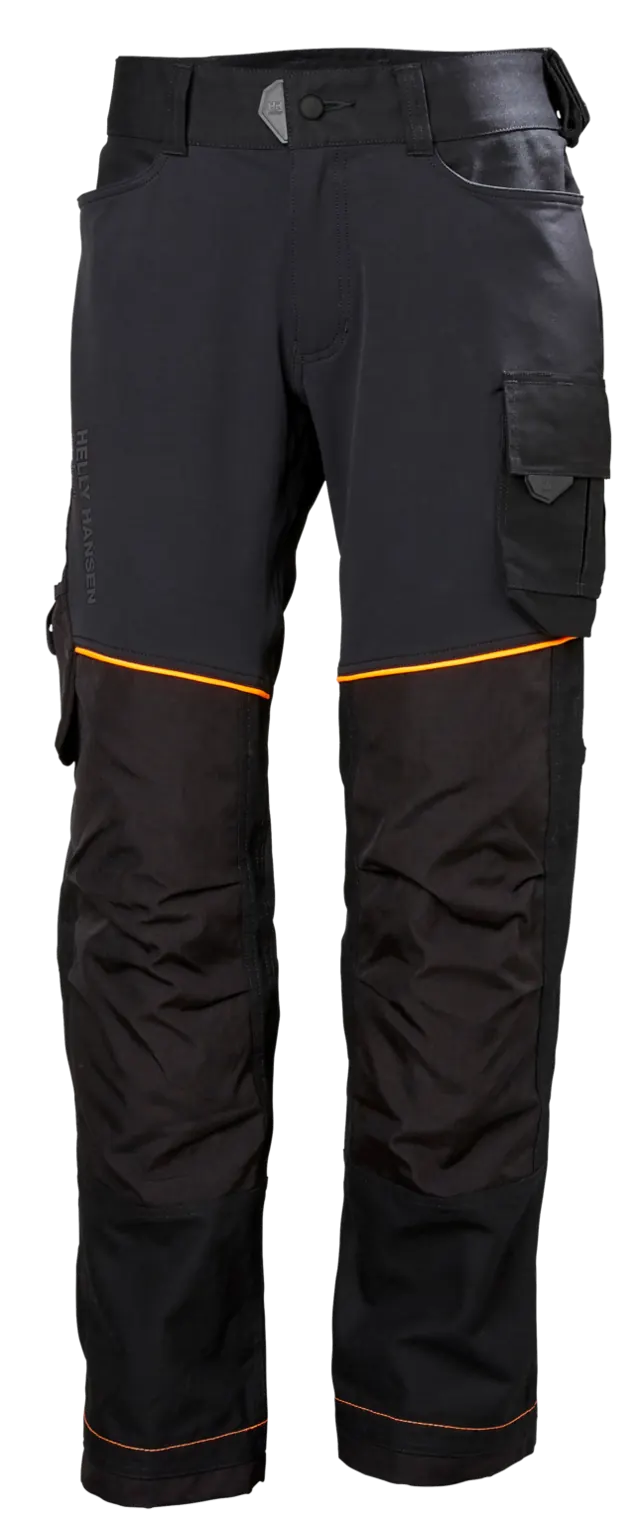 Helly Hansen 77446 Chelsea Evo Werkbroek C62 Zwart/Donkeroranje
