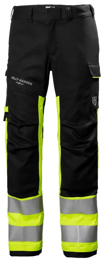 Helly Hansen 77449 Fyre Werk Broek CL 1 368 C46 HV Geel