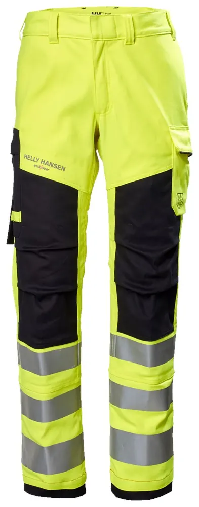 Helly Hansen 77451 Fyre Werkbroek Cl 2 C56 Geel/Ebbenhout