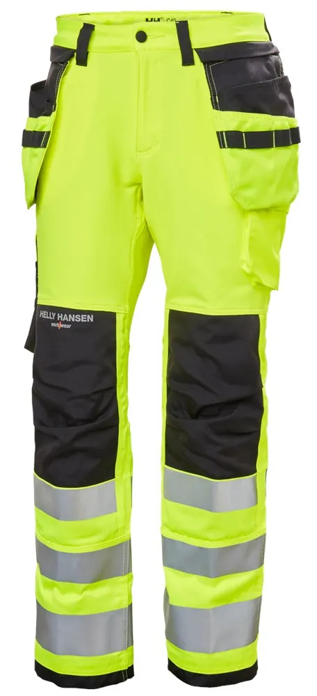 Helly Hansen 77498 W Luna Hi Vis Cons Broek Cl 2 C50 geel
