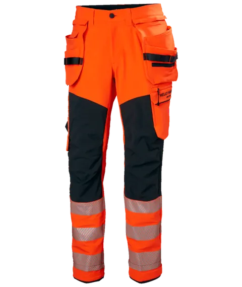 Helly Hansen 77499 ICU BRZ Cons Pant CL 2 C146 Oranje/Ebony