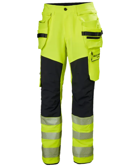Helly Hansen 77499 ICU BRZ Cons Pant CL 2 C146 Geel/Ebony