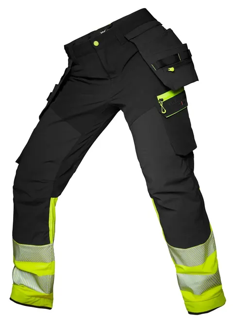 Helly Hansen 77500 ICU BRZ Construction Pant CL 1 46 Yellow/Ebony
