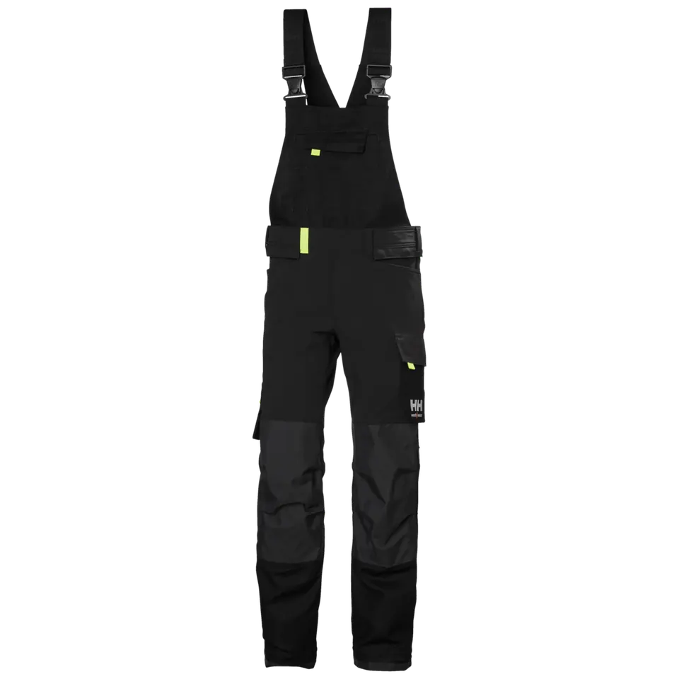 Helly Hansen 77504 Oxford 4x CNCT BIB D104 Zwart/Grijze Mist