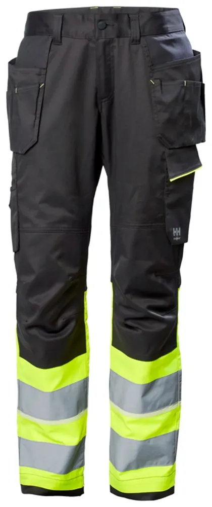 Helly Hansen 77511 Uc-Me Construction Broek CL 1 D112 Geel/Ebbenhout