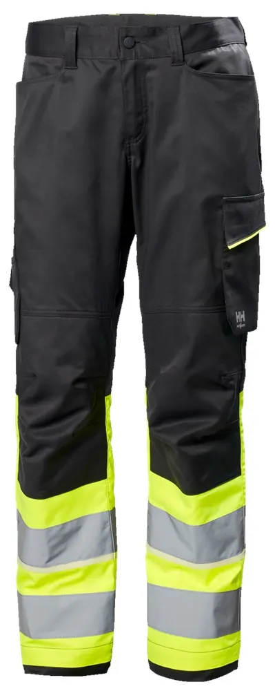 Helly Hansen 77513 Uc-Me Werkbroek Cl1 C148 Geel/Ebbenhout
