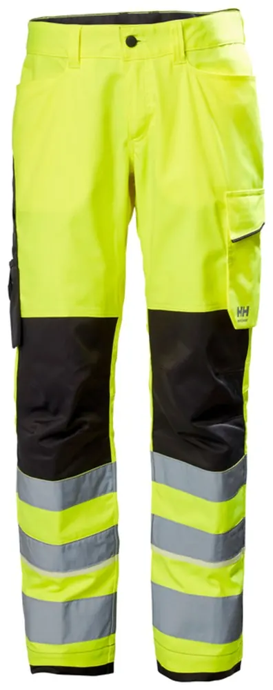 Helly Hansen 77514 Uc-Me Werkbroek Cl2 C48 Geel/Ebbenhout