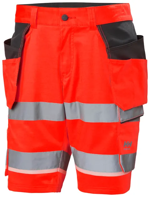 Helly Hansen 77516 UC-ME Construction Shorts C58 Rood/Ebony