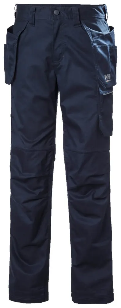 Helly Hansen 77527 W Manchester Construction Broek C42 Waarschuwingsrood/Ebony