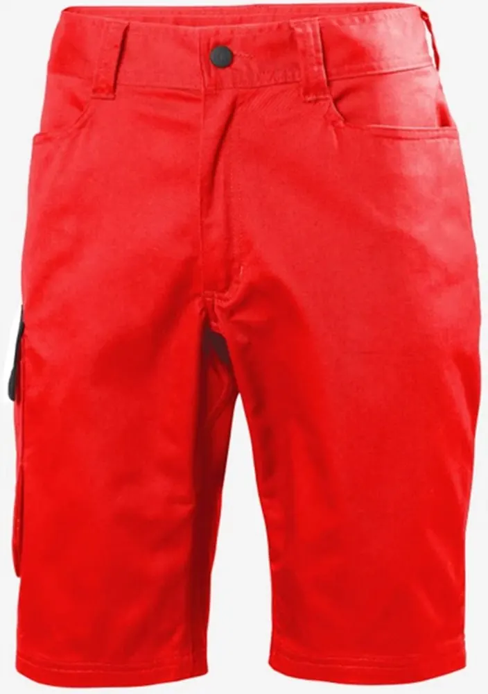 Helly Hansen HH 77543 Manchester Shorts C60 Alert Rood/Ebbenhout