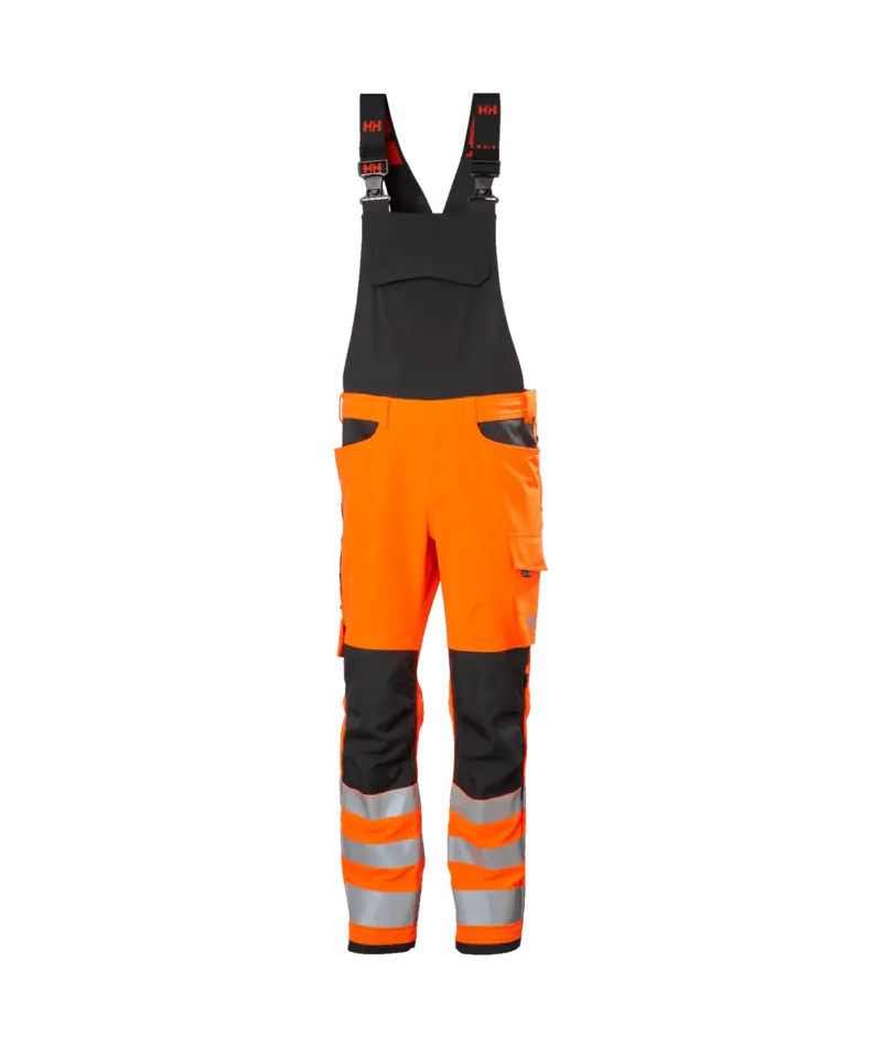 Helly Hansen 77549 Alna 4X Werk BIB CL2 C72 Oranje/Ebony