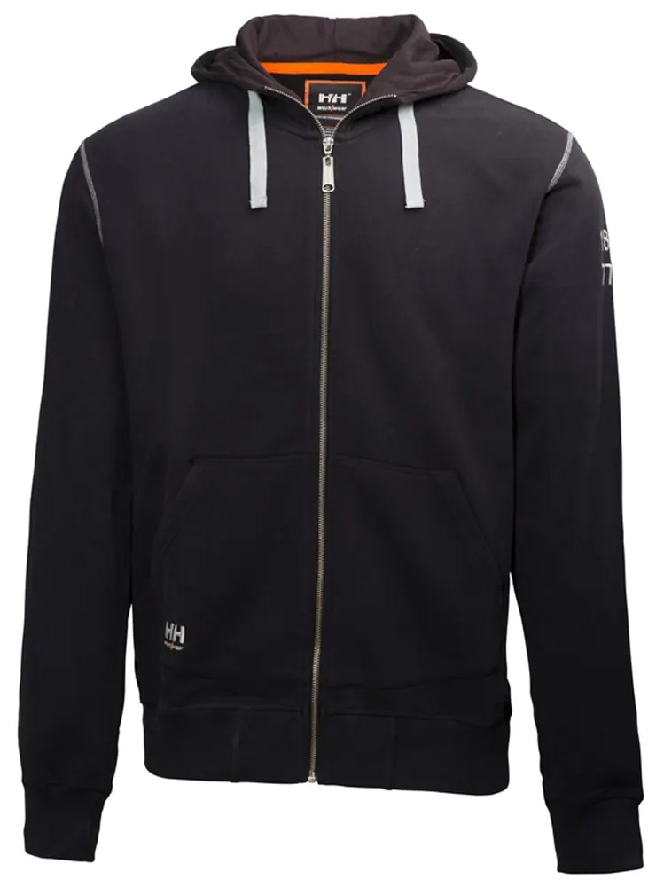 Helly Hansen 79028 Oxford Zip Hoodie 2XL Zwart