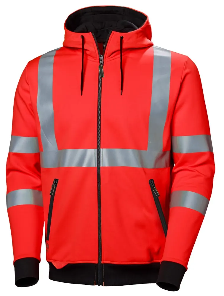 Helly Hansen 79094 Addvis Rits Hoodie M rood