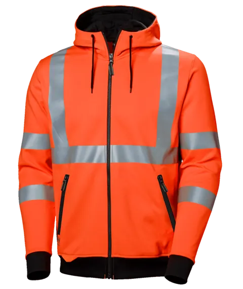 Helly Hansen 79094 Addvis ZIP Hoodie 5XL HV Geel