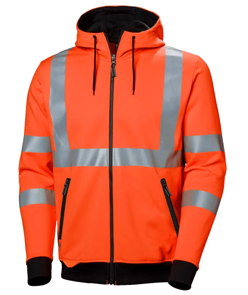 Helly Hansen 79094 Addvis ZIP Hoodie 5XL HV Geel