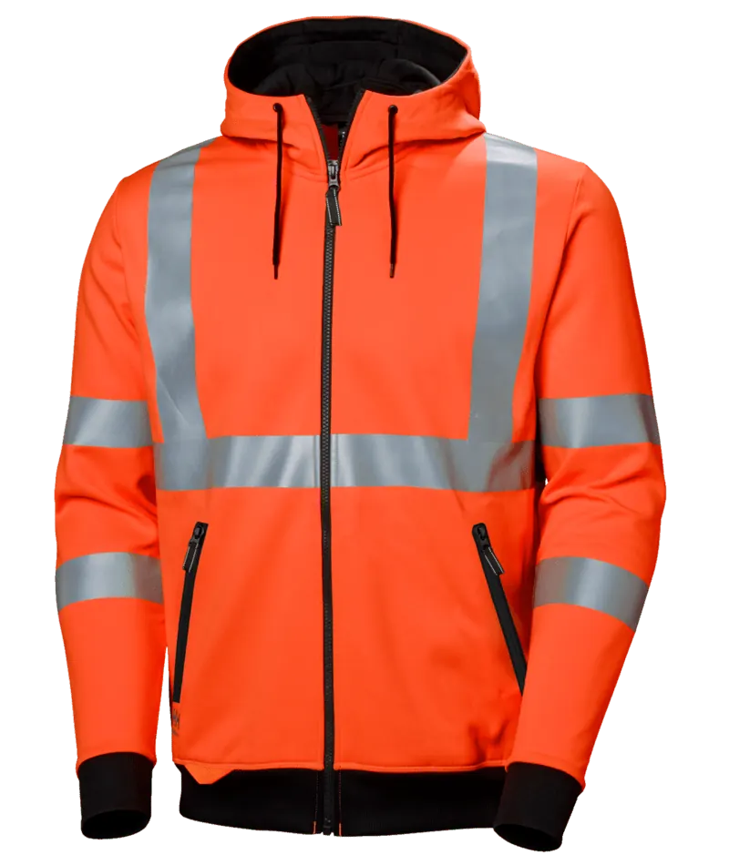 Helly Hansen 79094 Addvis Zip Hoodie M HV Oranje