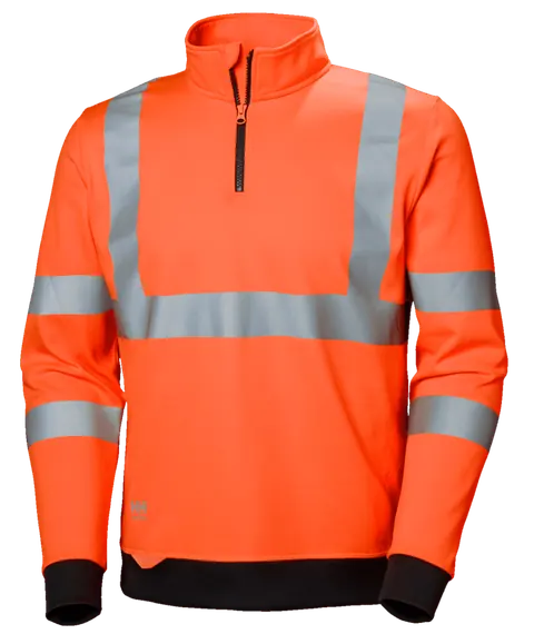 Helly Hansen 79096 Addvis ZIP Sweatshirt 5XL HV Geel
