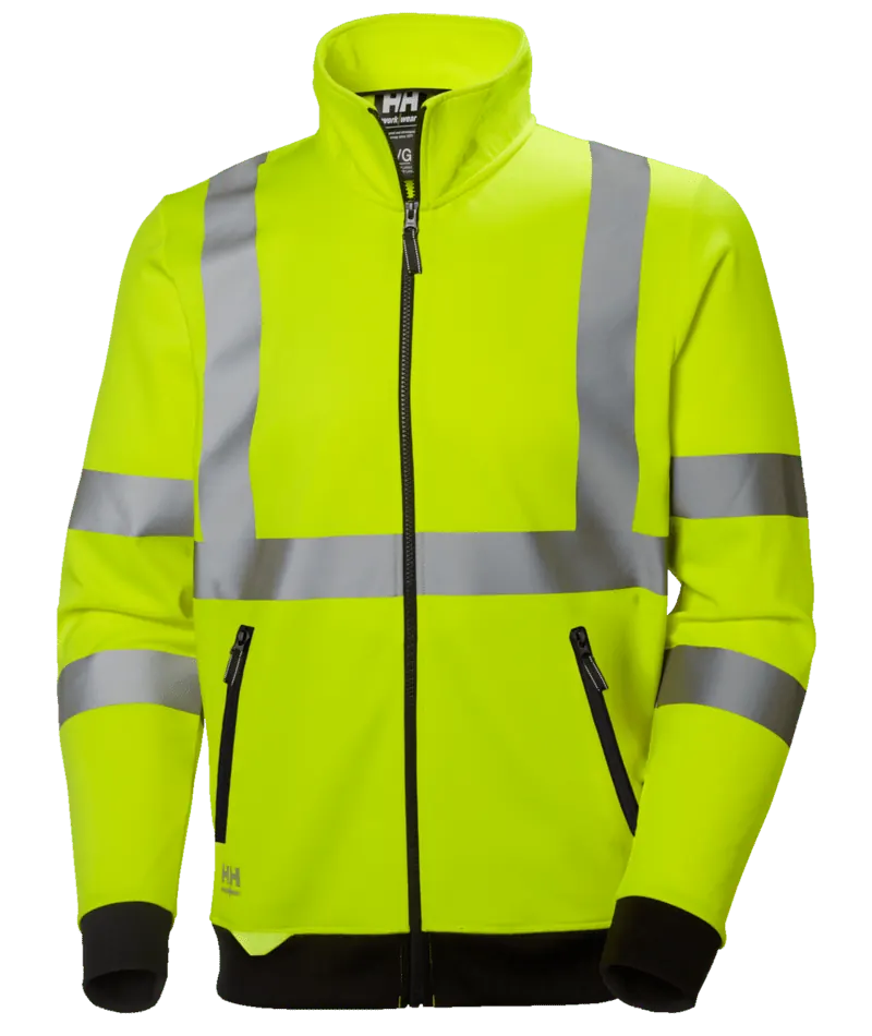 Helly Hansen 79112 Addvis Zip Sweatshirt XS HV Geel