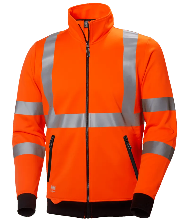 Helly Hansen 79112 Addvis Zip Sweatshirt M HV Oranje