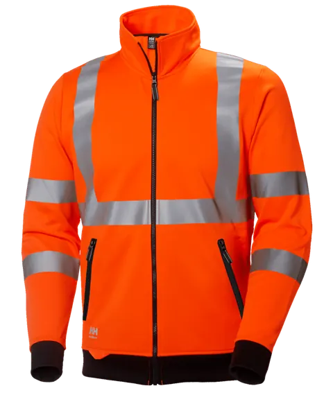 Helly Hansen 79112 Addvis Zip Sweatshirt 5XL HV Oranje