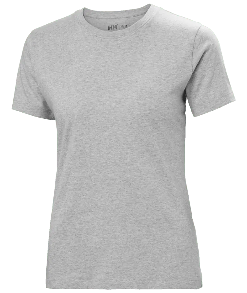 Helly Hansen 79163 W Classic T-Shirt Grijze Melange
