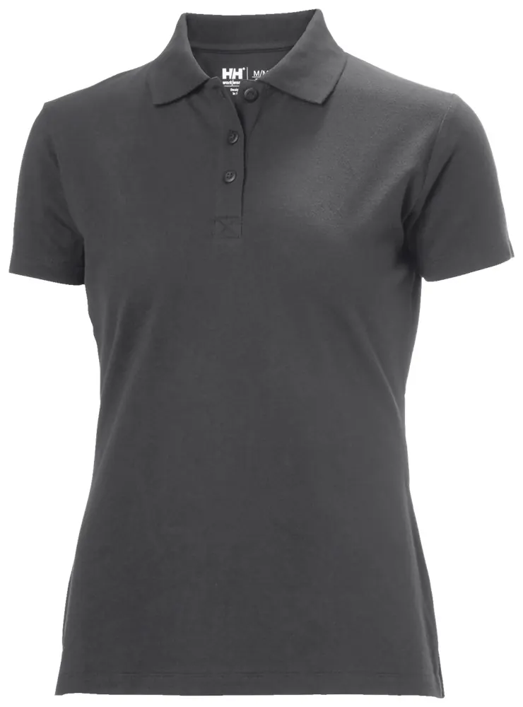 Helly Hansen 79168 W Klassiek Polo XS donker grijs