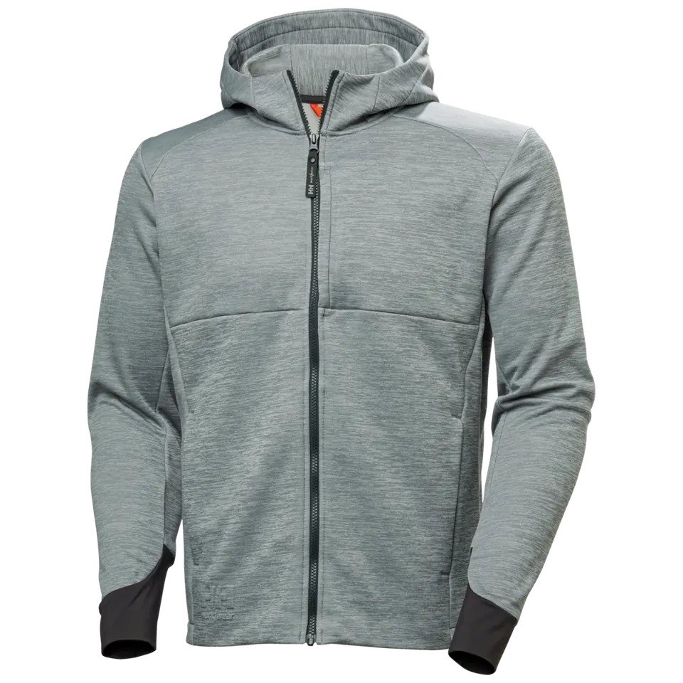 Helly Hansen 79232 Tech Hooded Midlayer Grijze Melange