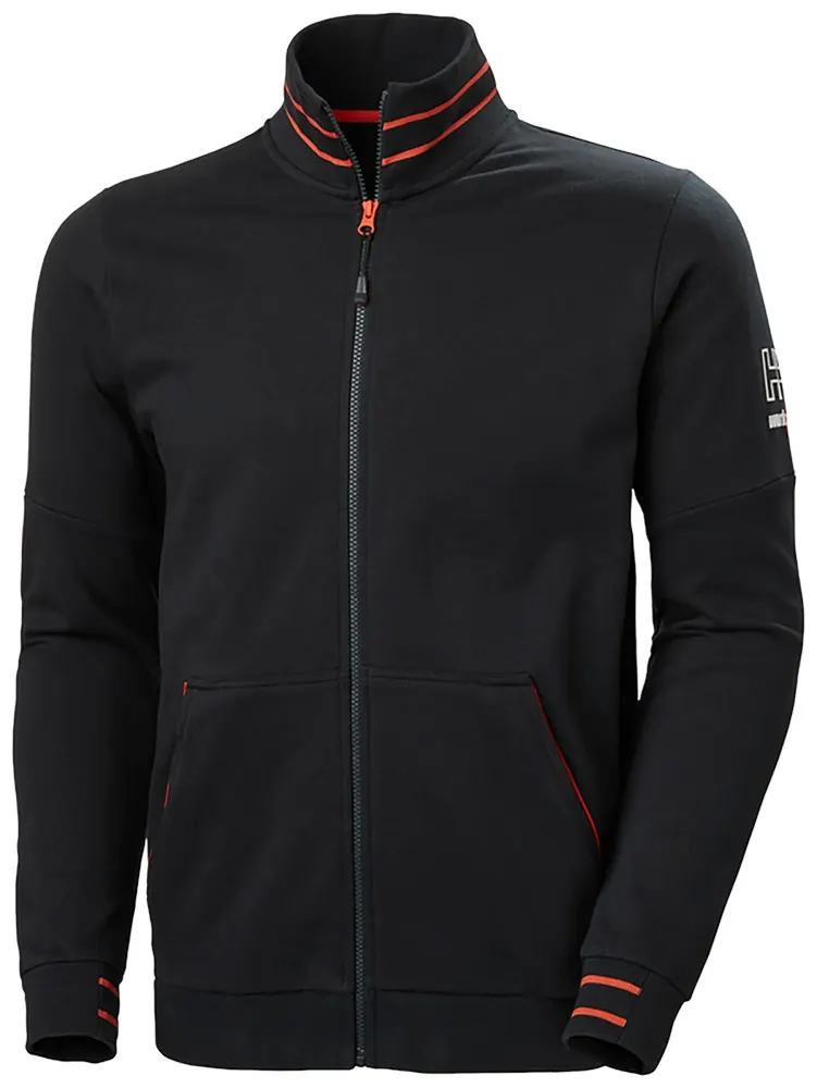 Helly Hansen 79247 Sweatshirt Met Kensington Ritssluiting XL zwart