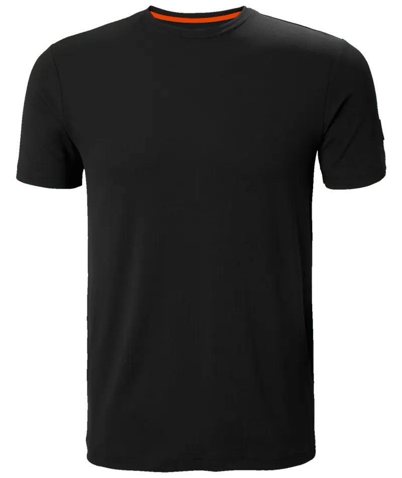 Helly Hansen 79249 Kensington Tech T-Shirt XXL Zwart/Wit