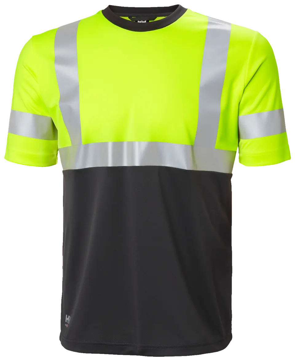 Helly Hansen 79254 Addvis T-Shirt CL 1 3XL Geel/Ebony