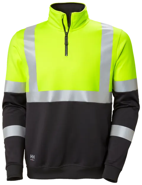 Helly Hansen 79257 Addvis Zip Sweater Geel/Ebony