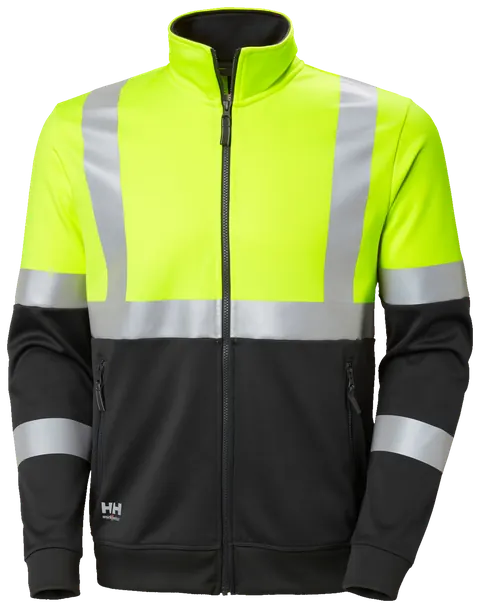 Helly Hansen 79258 Addvis Zip Sweater M Geel/Ebony