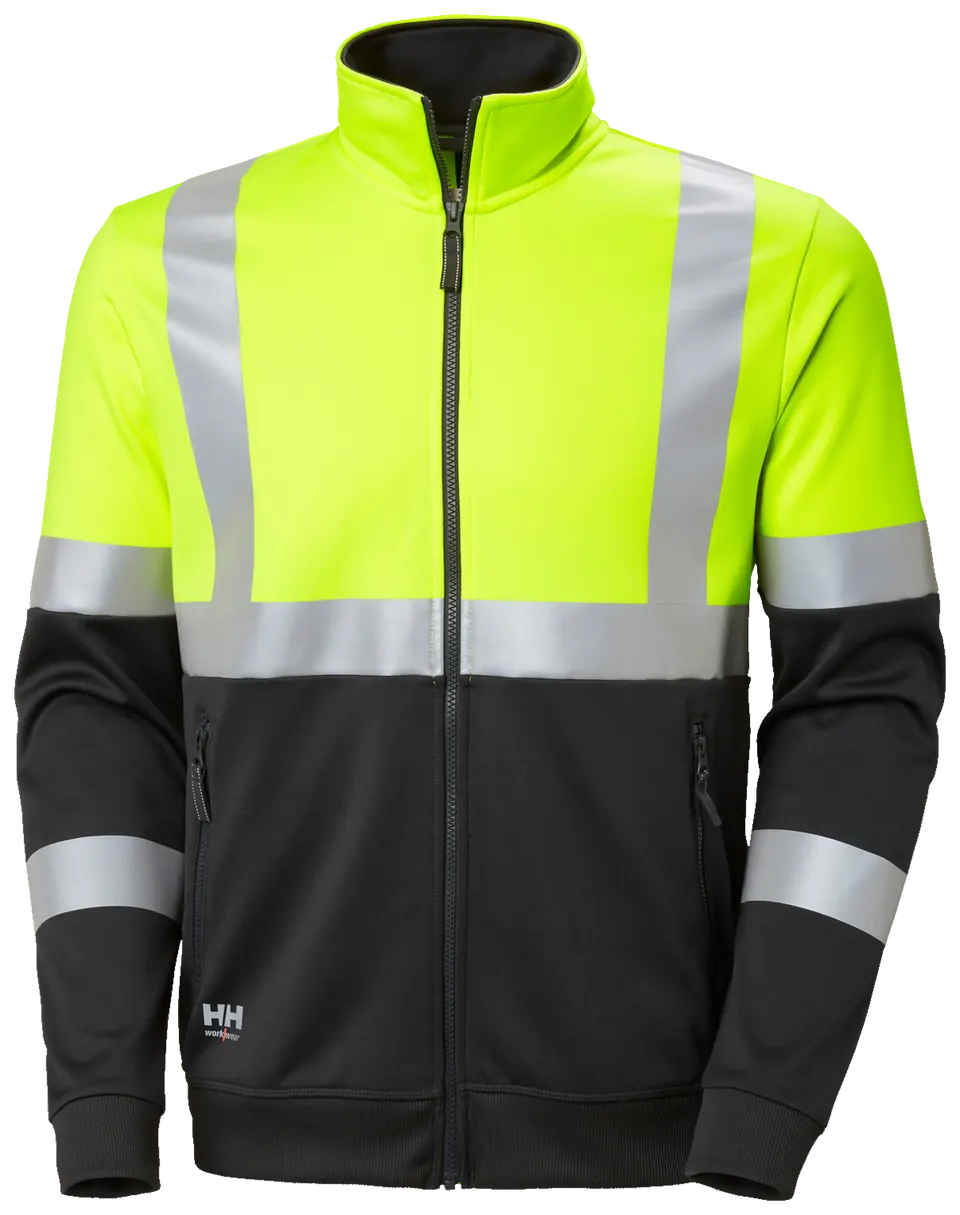 Helly Hansen 79258 Addvis Zip Sweater M Geel/Ebony