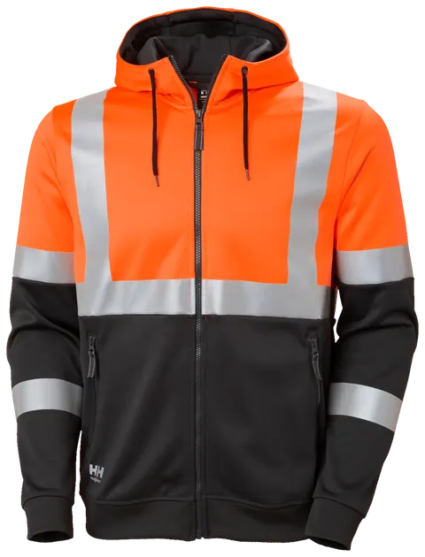 Helly Hansen 79259 Addvis Zip Hoodie CL 1 Oranje/Ebony