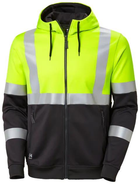 Helly Hansen 79259 Addvis Zip Hoodie CL 1 M Geel/Ebony