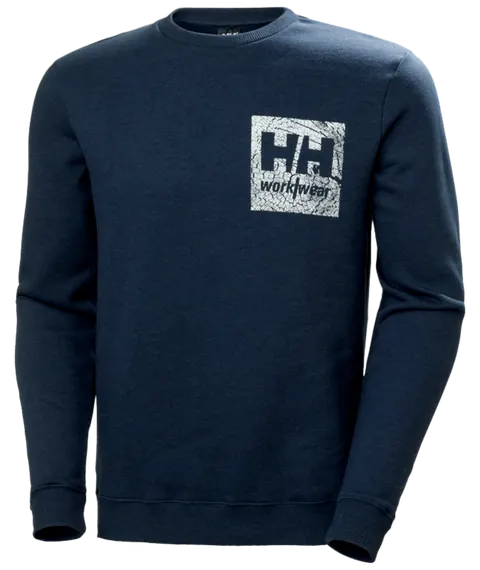 Helly Hansen 79263 Logo Sweatshirt XS Marineblauw