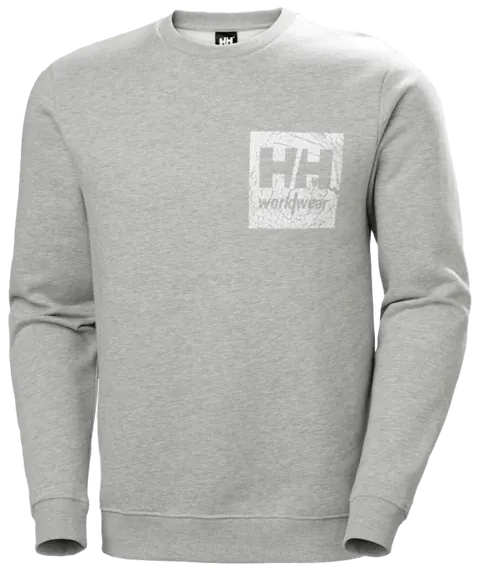 Helly Hansen 79263 Logo Sweatshirt 2XL Grijze Melange
