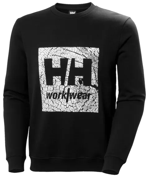 Helly Hansen 79263 Logo Sweatshirt 4XL Zwart