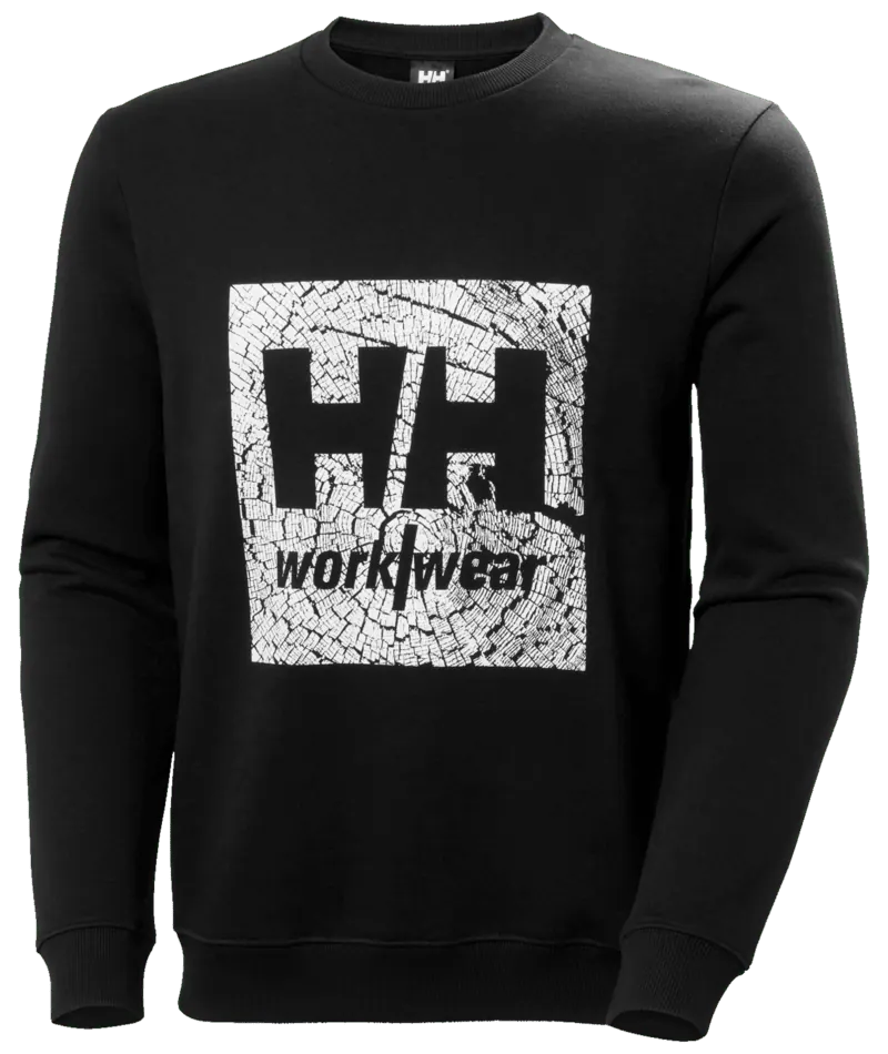 Helly Hansen 79263 Logo Sweatshirt 4XL Zwart