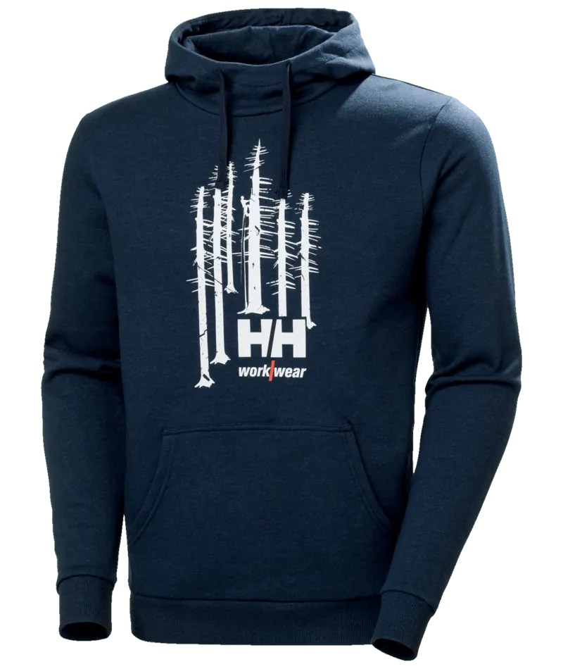 Helly Hansen 79264 Logo Hoodie 4XL Marineblauw