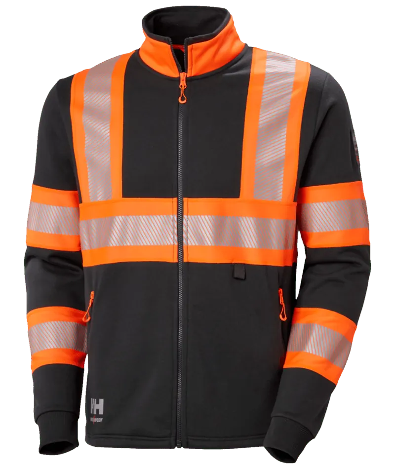 Helly Hansen 79274 ICU Zip Sweatshirt Oranje/Ebony